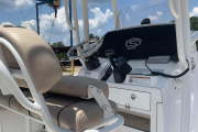 Used 2020 Sportsman 212 Platinum 21ft Center Console Ice Blue and White